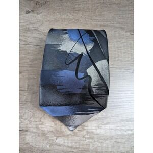 Jerry Garcia J. Garcia Alligator Works Tie Collection 32 Blue Abstract NWT